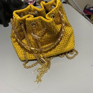Gold Studded Women's Bag